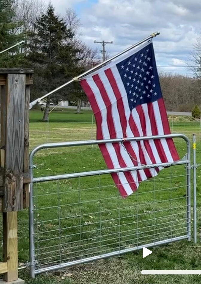 Six foot gate Double 36” swinging gate - Allows for ride on mowers access